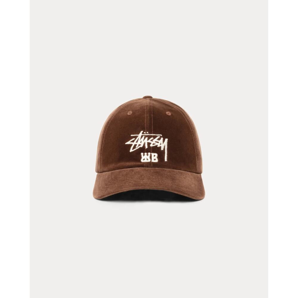 STUSSY x WALES BONNER CAP BROWN ONE SIZE NEW IN HAND